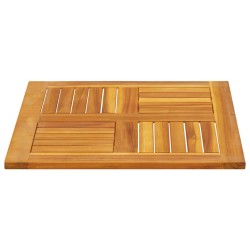 Dessus de table 60x60x2 cm carré bois massif d'acacia 562273562273