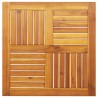 Dessus de table 70x70x2 cm carré bois massif d'acacia 562274562274