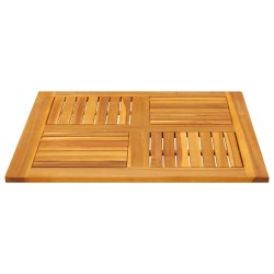 Dessus de table 80x80x2,2 cm carré bois massif d'acacia 562275562275