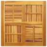 Dessus de table 80x80x2,2 cm carré bois massif d'acacia 562275562275