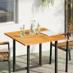Dessus de table 90x90x2,2 cm carré bois massif d'acacia 562276562276