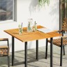 Dessus de table 90x90x2,2 cm carré bois massif d'acacia 562276562276