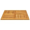 Dessus de table 90x90x2,2 cm carré bois massif d'acacia 562276562276