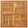 Dessus de table 90x90x2,2 cm carré bois massif d'acacia 562276562276