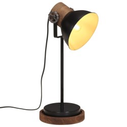 Lampe de bureau 25 W noir 17x17x50 cm E27 562278562278
