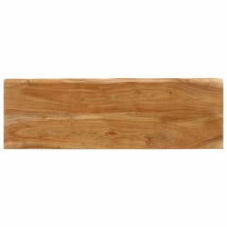 Banc avec bord vivant 105 cm bois d'acacia massif 562283562283
