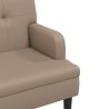 Banc avec dossier cappuccino 112x65,5x75 cm similicuir 562290562290