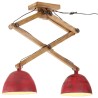 Plafonnier 25 W rouge délavé 29x18x85 cm E27 562307562307