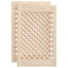 Portes d'armoires en treillis 2 pcs 39,5x61,5 cm pin massif 562309562309