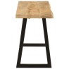 Banc avec bord vivant 105 cm bois de manguier massif 562312562312