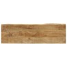 Banc avec bord vivant 105 cm bois de manguier massif 562312562312