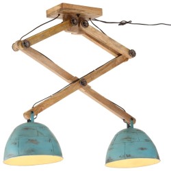 Plafonnier 25 W bleu délavé 29x18x85 cm E27 562318562318