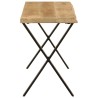 Banc avec bord vivant 105 cm bois de manguier massif 562321562321