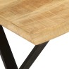 Banc avec bord vivant 105 cm bois de manguier massif 562321562321