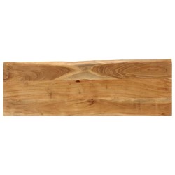 Banc avec bord vivant 105 cm bois d'acacia massif 562324562324