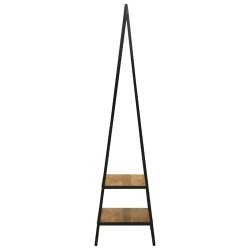 Porte-vêtements Noir 60 x 45 x 180 cm Bois d'Acacia Massif 562332562332