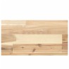 Dessus de table 40x20x4 cm rectangulaire bois massif d'acacia 562337562337