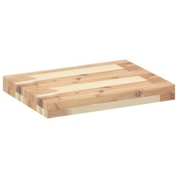 Dessus de table 40x30x4 cm rectangulaire bois massif d'acacia 562344562344
