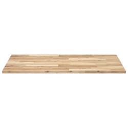 Dessus de table rectangulaire 100x70x2 cm bois massif d'acacia 562345562345