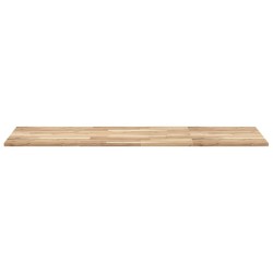 Dessus de table rectangulaire 140x60x2 cm bois massif d'acacia 562346562346