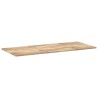 Dessus de table rectangulaire 140x60x2 cm bois massif d'acacia 562346562346