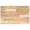 Dessus de table rectangulaire 80x50x2 cm bois massif d'acacia 562347562347
