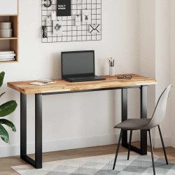 Dessus de table rectangulaire 120x50x4 cm bois massif d'acacia 562352562352