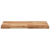 Dessus de table rectangulaire 120x50x4 cm bois massif d'acacia 562352562352