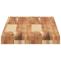 Dessus de table 80x30x4 cm rectangulaire bois massif d'acacia 562356562356