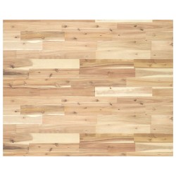 Dessus de table rectangulaire 100x80x4 cm bois massif d'acacia 562357562357