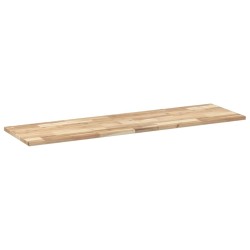Dessus de table 120x40x2 cm rectangulaire bois massif d'acacia 562362562362