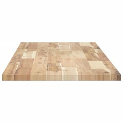 Dessus de table 120x40x2 cm rectangulaire bois massif d'acacia 562362562362