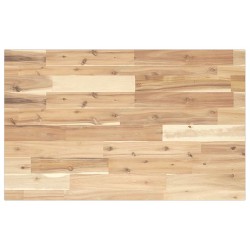 Dessus de table rectangulaire 100x50x2 cm bois massif d'acacia 562363562363