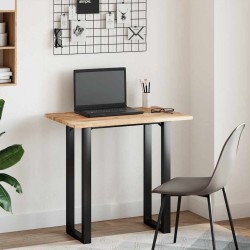 Dessus de table rectangulaire 100x50x2 cm bois massif d'acacia 562363562363
