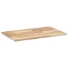 Dessus de table rectangulaire 100x50x2 cm bois massif d'acacia 562363562363