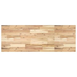 Dessus de table rectangulaire 120x50x2 cm bois massif d'acacia 562364562364