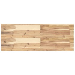 Dessus de table 100x30x4 cm rectangulaire bois massif d'acacia 562366562366