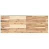 Dessus de table 100x30x4 cm rectangulaire bois massif d'acacia 562366562366