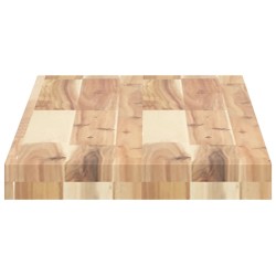 Dessus de table 100x30x4 cm rectangulaire bois massif d'acacia 562366562366