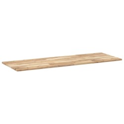 Dessus de table rectangulaire 140x50x2 cm bois massif d'acacia 562371562371