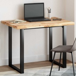 Dessus de table rectangulaire 120x70x4 cm bois massif d'acacia 562372562372