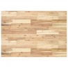 Dessus de table rectangulaire 120x70x4 cm bois massif d'acacia 562372562372