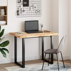 Dessus de table rectangulaire 120x70x4 cm bois massif d'acacia 562372562372