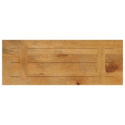 Dessus de table 90x20x3,8 cm rectangulaire bois massif manguier 562373562373
