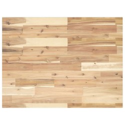 Dessus de table rectangulaire 100x60x2 cm bois massif d'acacia 562380562380