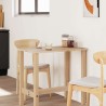 Dessus de table rectangulaire 100x60x2 cm bois massif d'acacia 562380562380