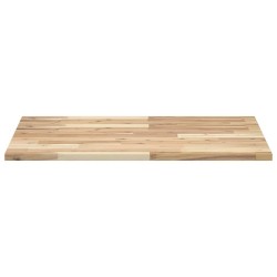 Dessus de table rectangulaire 100x60x2 cm bois massif d'acacia 562380562380