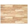 Dessus de table rectangulaire 80x70x2 cm bois massif d'acacia 562382562382
