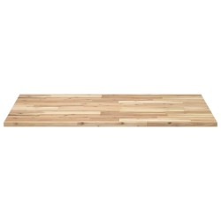Dessus de table rectangulaire 80x70x2 cm bois massif d'acacia 562382562382