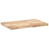 Dessus de table rectangulaire 120x50x4 cm bois massif d'acacia 562385562385
